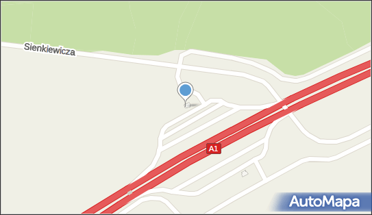 MOP Dobieszowice Zachód, Sienkiewicza Henryka, Dobieszowice 42-584 - Autostradowy, MOP - Parking