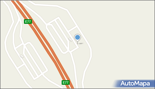 MOP Grabin Wschód, S7, E77, Grabin - Autostradowy, MOP - Parking