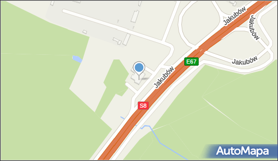MOP Jakubów, Jakubów, Jakubów 97-217 - Autostradowy, MOP - Parking