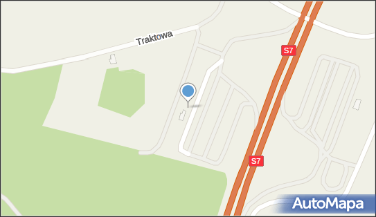 MOP Mieszkowo Zachód, Traktowa, Mieszkowo 05-503 - Autostradowy, MOP - Parking