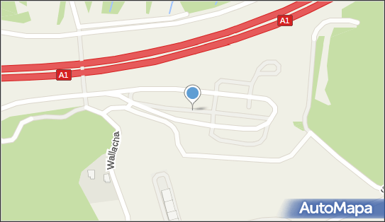 MOP Mszana Południe, A1, Mszana - Autostradowy, MOP - Parking