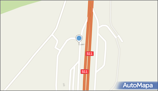 MOP Niekłonice Wschód, S11, Niekłonice - Autostradowy, MOP - Parking