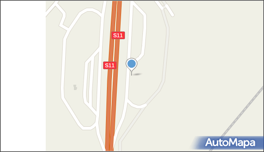 MOP Niekłonice Zachód, S11, Niekłonice - Autostradowy, MOP - Parking