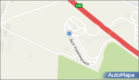 MOP Rzędziwojowice, A4, Rzędziwojowice - Autostradowy, MOP - Parking