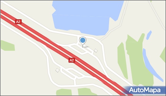 MOP Sobótka, A2, Sobótka 62-660 - Autostradowy, MOP - Parking