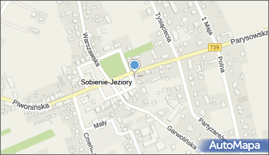 Bank BPS - Bankomat, Duży Rynek 17, Sobienie Jeziory 08-443, godziny otwarcia
