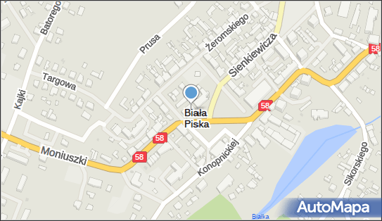 Bank BPS - Oddział, Plac Mickiewicza 23, Biała Piska 12-230, numer telefonu
