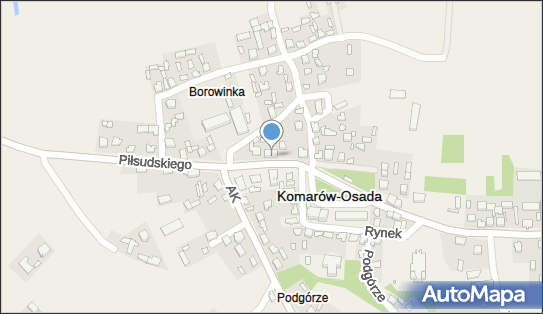 Bank BPS - Oddział, Piłsudskiego 2, Komarów 22-435, numer telefonu