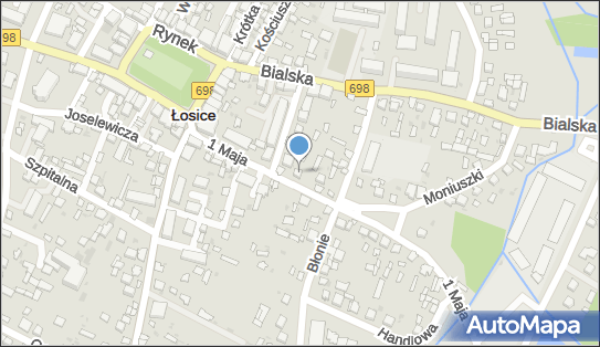 Bar Zajazd, 1 Maja 9, Łosice - Bar, godziny otwarcia, numer telefonu