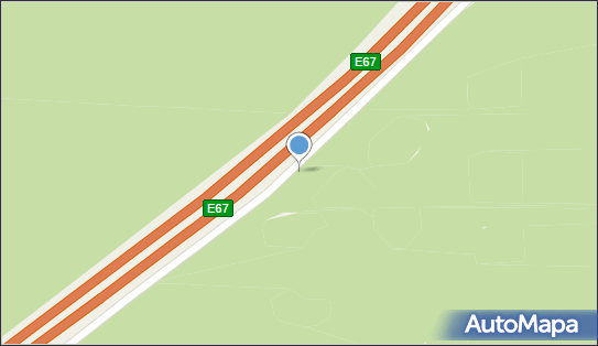 Bar, DK E678, Gajówka Ciepła - Bar