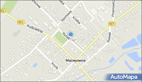 Cafe-Bar Kosynier, Rynek 48, Maciejowice - Bar, godziny otwarcia, numer telefonu