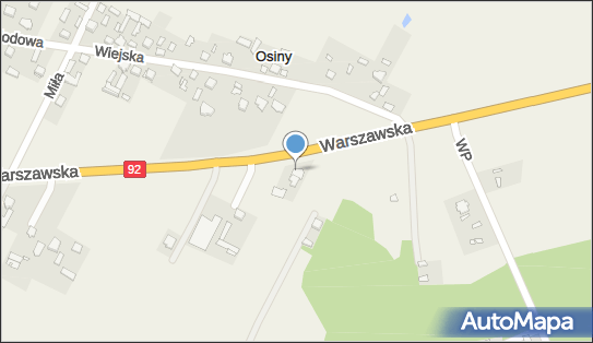 Osinek, Warszawska 28, Brzóze 05-300 - Bar