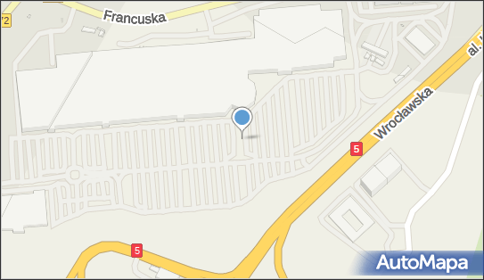 Auchan, Francuska, Bielany Wrocławskie 55-040, 55-077 - Bezpłatny - Parking