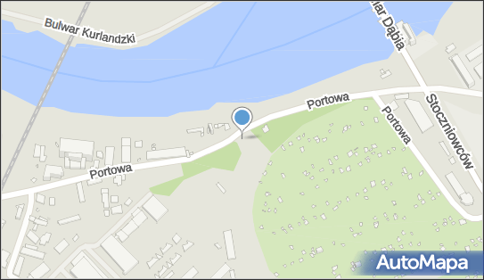 Duży nieutwardzony po obu stronach drogi., Portowa, Kraków 30-709 - Bezpłatny - Parking
