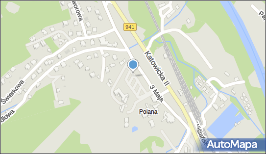 Kolej Linowa Czantoria - Parking, 3 Maja 130, Ustroń - Bezpłatny - Parking