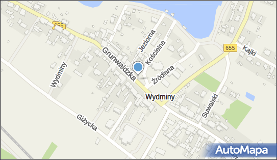Lotto, DW 655, Grunwaldzka, Wydminy - Bezpłatny - Parking