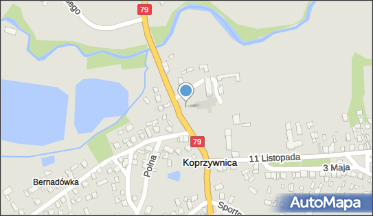 Parking Bezpłatny, Krakowska79, Koprzywnica 27-660 - Bezpłatny - Parking