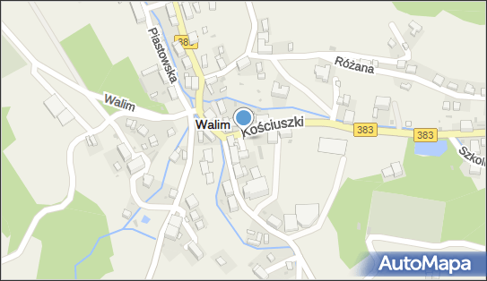 Parking Bezpłatny, gen. Tadeusza Kościuszki, Walim 58-320 - Bezpłatny - Parking