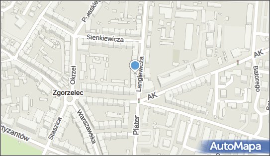 Parking Bezpłatny, Langiewicza Mariana, gen. 2, Zgorzelec 59-900 - Bezpłatny - Parking