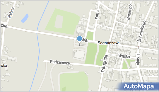 Parking Bezpłatny, Warszawska 2, Sochaczew 96-500 - Bezpłatny - Parking