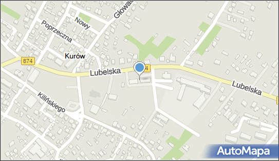 Parking Bezpłatny, Lubelska 10, Kurów 24-170 - Bezpłatny - Parking