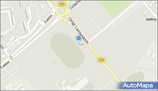 Parking Bezpłatny, Orląt Lwowskich206, Koszalin 75-522 - Bezpłatny - Parking