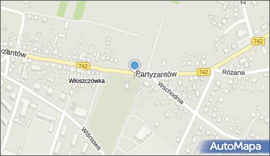 Parking Bezpłatny, Partyzantów742786, Włoszczowa 29-100 - Bezpłatny - Parking