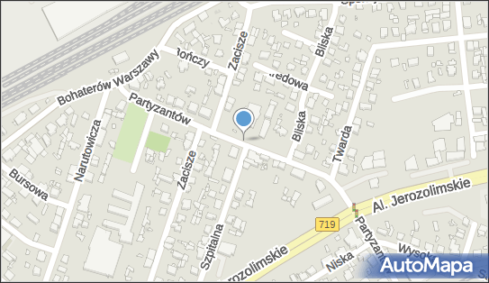 Parking Bezpłatny, Partyzantów, Pruszków 05-802 - Bezpłatny - Parking