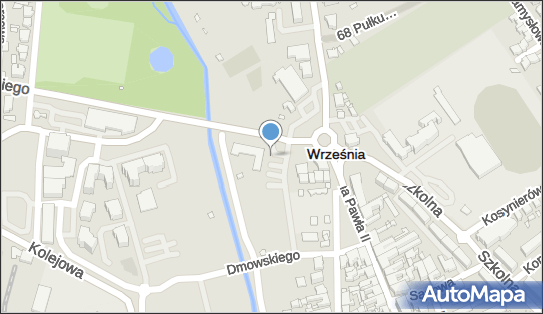 Parking Bezpłatny, Daszyńskiego15, Września 62-300 - Bezpłatny - Parking
