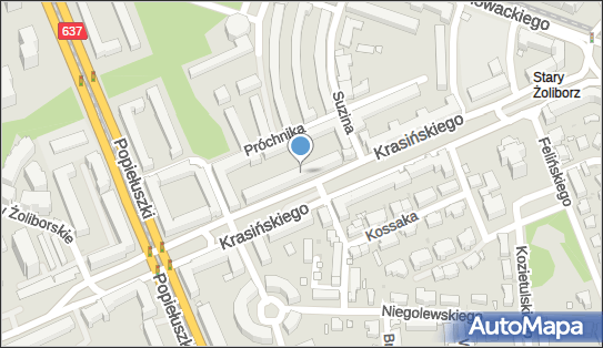 Parking Bezpłatny, Krasińskiego Zygmunta 18, Warszawa 01-581 - Bezpłatny - Parking