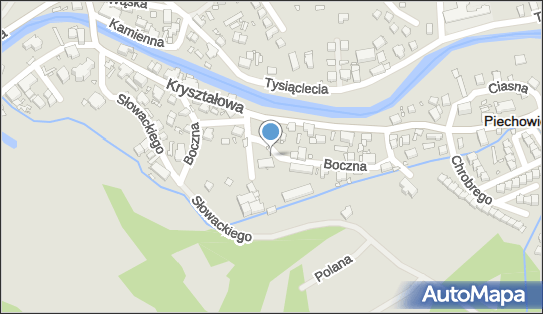 Parking Bezpłatny, Kryształowa366 23, Piechowice 58-573 - Bezpłatny - Parking