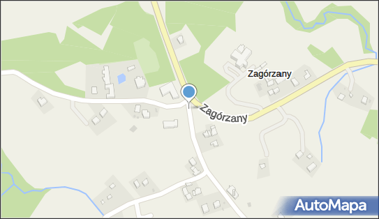Parking Bezpłatny, Zagórzany 109, Zagórzany 32-420 - Bezpłatny - Parking