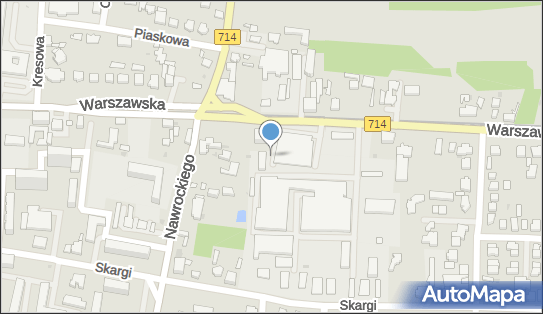 Parking Bezpłatny, Warszawska714, Pabianice 95-200 - Bezpłatny - Parking