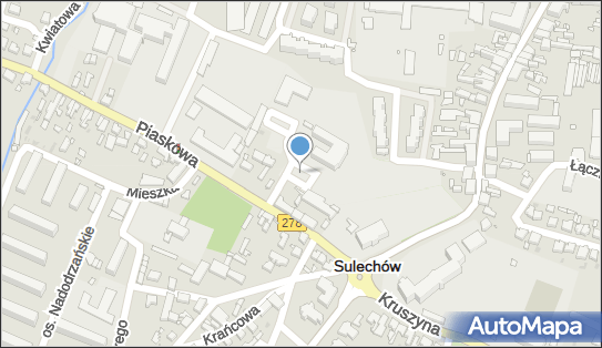 Parking Bezpłatny, Piaskowa278 55, Sulechów 66-100 - Bezpłatny - Parking