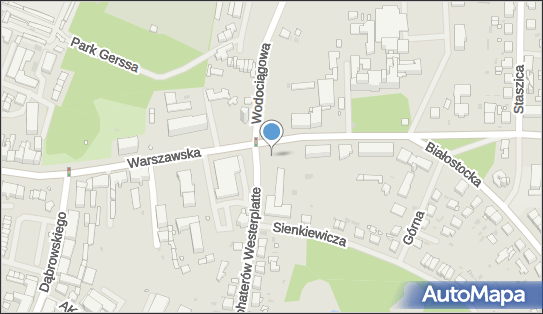 Parking Bezpłatny, Warszawska, Giżycko 11-500 - Bezpłatny - Parking