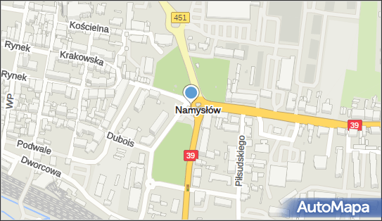 Parking Bezpłatny, Rondo Grota-Roweckiego Stefana, gen., Namysłów 46-100 - Bezpłatny - Parking