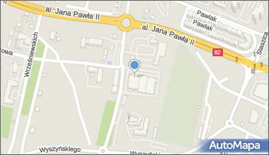 Parking Bezpłatny, Aleja Jana Pawła II 99c, Łęczna 21-010 - Bezpłatny - Parking