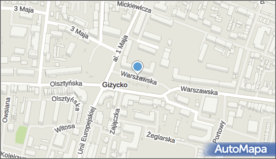 Parking Bezpłatny, Plac Grunwaldzki, Giżycko - Bezpłatny - Parking