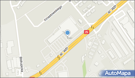 Parking Bezpłatny, Aleja Wojska Polskiego25, Kalisz 62-800 - Bezpłatny - Parking