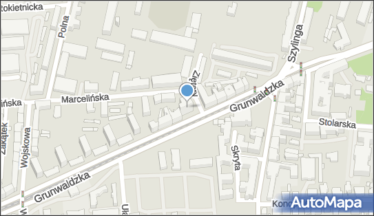 Parking Bezpłatny, Grunwaldzka 21, Poznań 60-783 - Bezpłatny - Parking