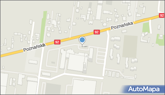 Parking Bezpłatny, DK92, Poznańska, Ożarów Mazowiecki 05-850 - Bezpłatny - Parking