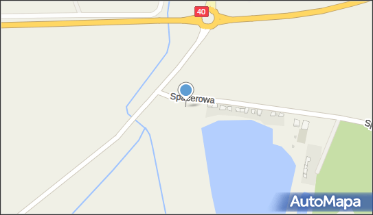 Parking Bezpłatny, Spacerowa 2, Dębowa 47-208 - Bezpłatny - Parking
