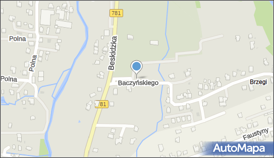 Parking Bezpłatny, Baczyńskiego Krzysztofa Kamila, Andrychów 34-120 - Bezpłatny - Parking