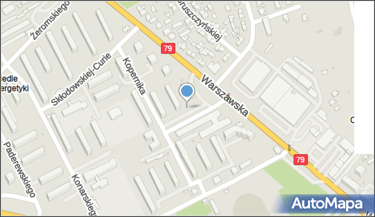 Parking Bezpłatny, Kopernika Mikołaja, Kozienice 26-900, 26-901 - Bezpłatny - Parking