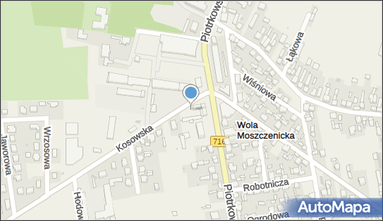Parking Bezpłatny, Kosowska, Wola Moszczenicka 97-310 - Bezpłatny - Parking