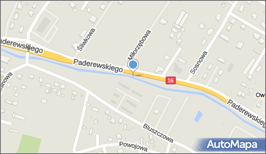 Parking Bezpłatny, Paderewskiego Ignacego Jana16, Grudziądz 86-300 - Bezpłatny - Parking