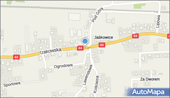 Parking Bezpłatny, Krakowska44, Jaśkowice 32-051 - Bezpłatny - Parking