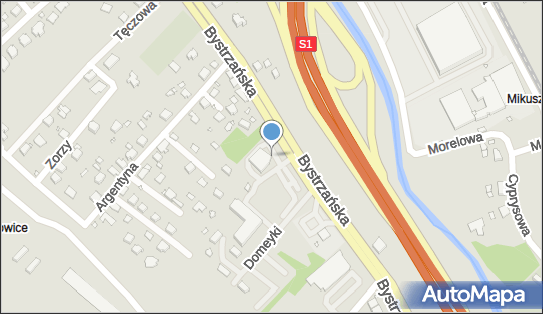 Parking Bezpłatny, Bystrzańska942 94a, Bielsko-Biała 43-309 - Bezpłatny - Parking
