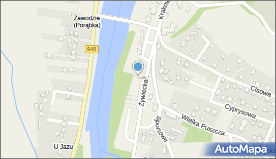Parking Bezpłatny, Żywiecka 4, Porąbka 43-353 - Bezpłatny - Parking