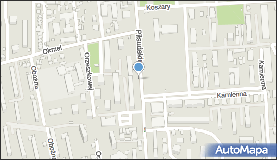 Parking Bezpłatny, Piłsudskiego Józefa, marsz., Zamość 22-400 - Bezpłatny - Parking